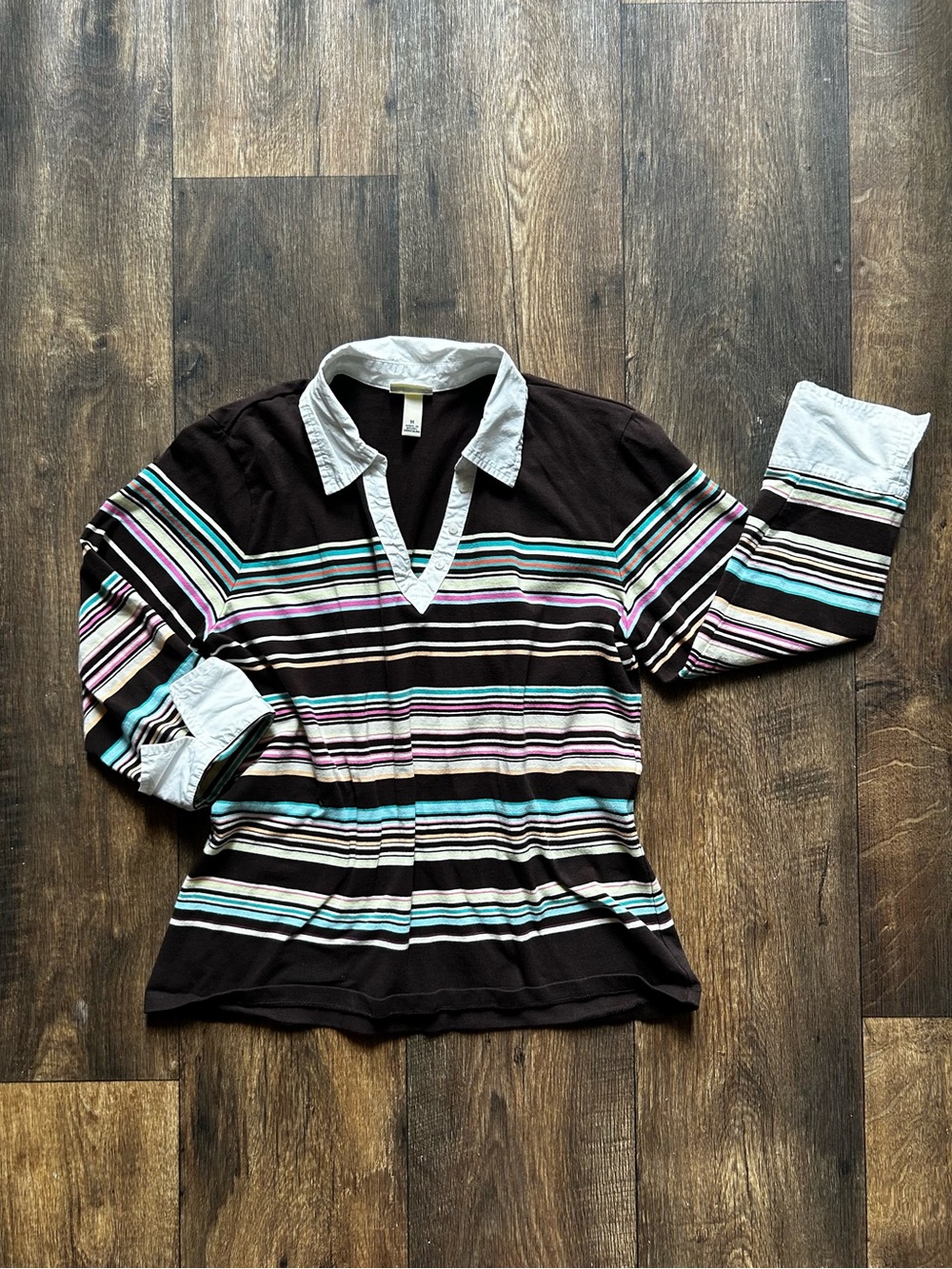 Cherokee Collared Preppy Blouse